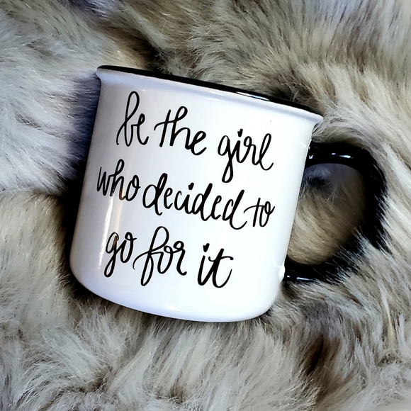 SWEET WATER Mug "Be the Girl ..." 12 Oz - Picture 2 of 5